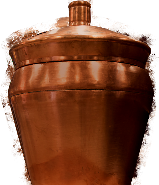 Close up of a beer brewing kettle
