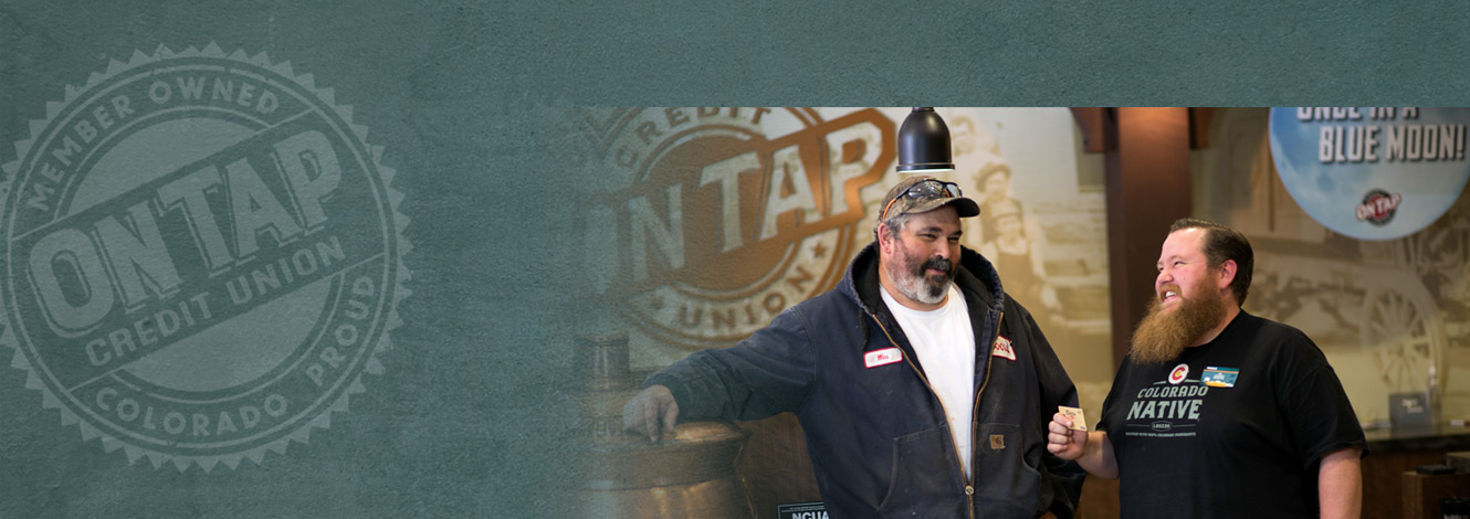 on tap employee with customer in golden branch